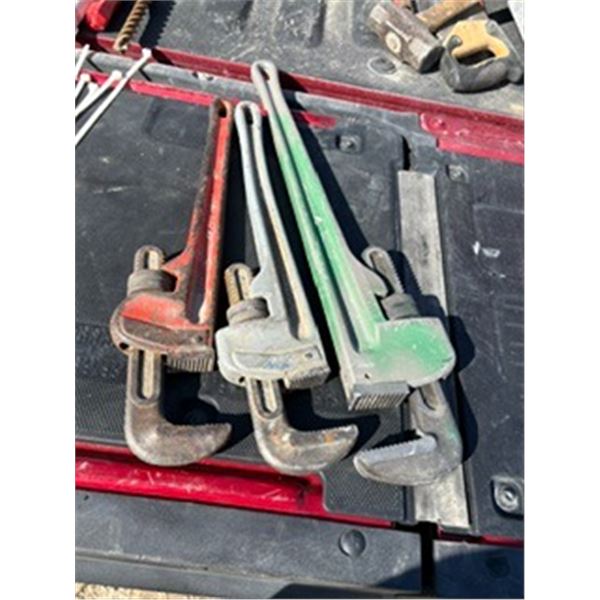(3) pile wrenches