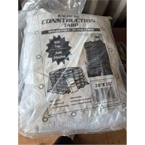 New - 20ft by 30ft tarp