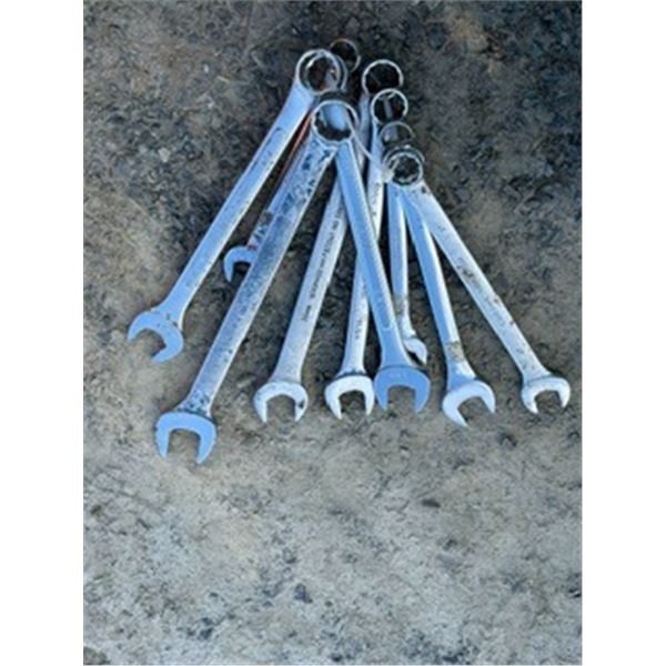 mix of wrenches - larger sizes