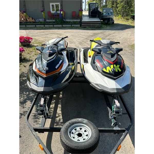 2 - 2015 Seadoo with trailer