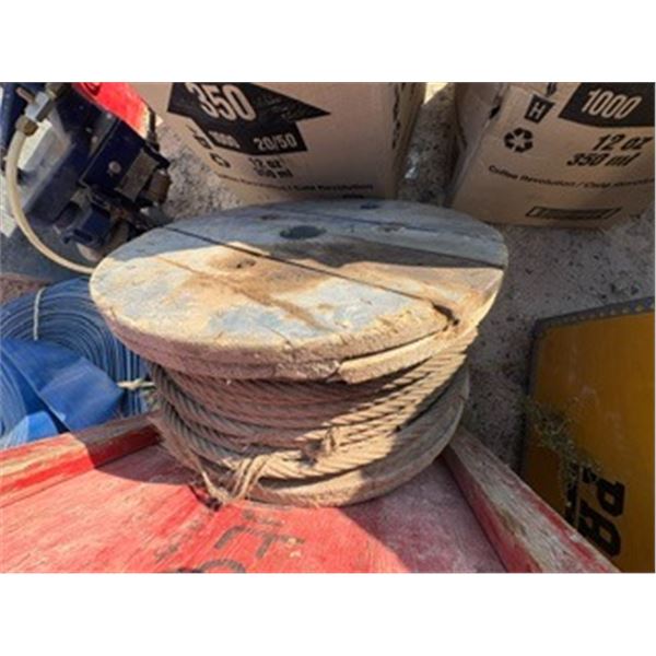 roll of steel cable
