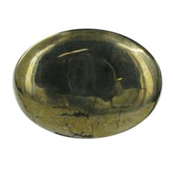 24.3ct Fabulous Cut & Polished Pyrite Gem Oval (GEM-22082)