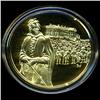 .75oz Franklin Mint PR70 DCAM 24k plated Sterling Silver Round History of the American Presidency A.