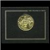 Image 1 : .75oz Franklin Mint PR70 DCAM 24k plated Sterling Silver Round History of the American Presidency L.