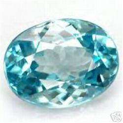 0.47ct Oval Blue Zircon Unheated Oval (GEM-17808)