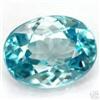 Image 1 : 0.47ct Oval Blue Zircon Unheated Oval (GEM-17808)
