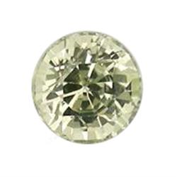 .5ct Sublime Medium Green Sapphire Round Facet FLAWLESS HEATED ONLY (GEM-18937B)