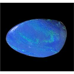 2.28ct Australian Black Opal Doublet Full Fire (GEM-22395C)