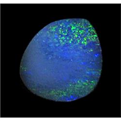 2.65ct Australian Black Opal Doublet Full Fire (GEM-22395D)