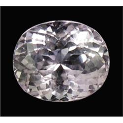 7.2ct Natural Top Flawless Best Sweet Pink Kunzite Oval  (GEM-17879A)