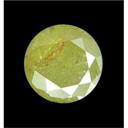 .98ct Rose Cut Natural Unheat Green Yellow Diamond (GEM-16525)