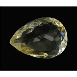 5.79ct Precious Lemon Citrine Gem Pear Cut (GEM-21543)