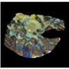 90.58ct Handcarved Rare Australian Boulder Opal Stallion (GEM-20376)