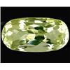 36.72ct  Elegant Soft Yellow-Green Natural Kunzite Oval VVS Appraisal Estimate $7344 (GEM-14319)