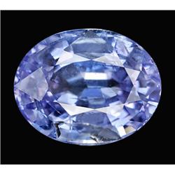 1.63ct Oval Natural Gem Violet Blue Tanzanite  Appraisal Estimate $3260 (GEM-20045)