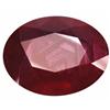 Image 1 : 14.40ct Giant Natural Top Blood Red Ruby Iridescent Appraisal Estimate $17280 (GEM-18309)
