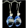 46.35ct Exquisite Earrings Briolette Sky Blue Topaz  (JEW-1583)