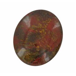 53.75ct Natural Untreated Australian Jasper Oval Cabochon (GEM-20762)