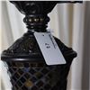 Image 4 : Glass Mosaic Tile Floor Lamp (Torchiere, Classical Style)