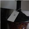 Image 2 : Red Glass Mosaic Table Lamp