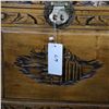 Image 3 : Carved Wood Chest
