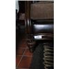Image 2 : Traditional Carved Wood-Frame Three-Seat Sofa