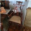 Image 2 : Chippendale Revival Dining Suite: Extension Table with Two Leaves and Eight Chairs