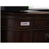 Image 3 : Large Bow-Front / Kidney-Form Executive Desk,