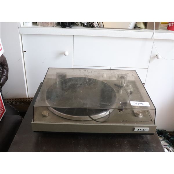 AKAI AP-100C Automatic Return Turntable (c. 1977–1983, Japan)