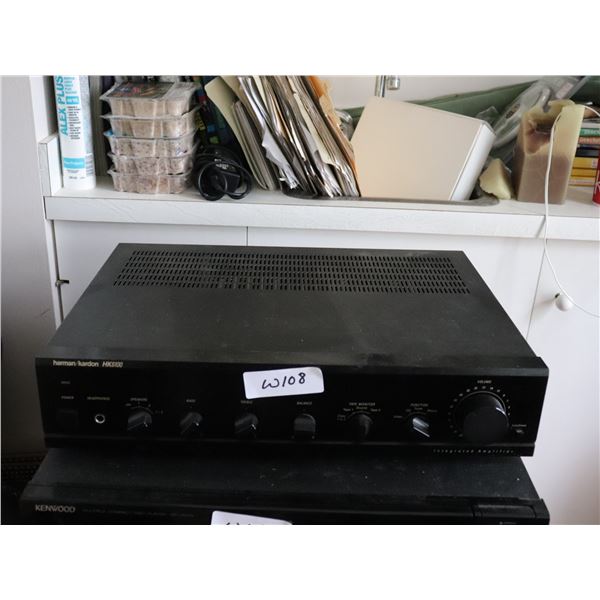 harman/kardon HK6100 Integrated Stereo Amplifier, c. 1987–1990s