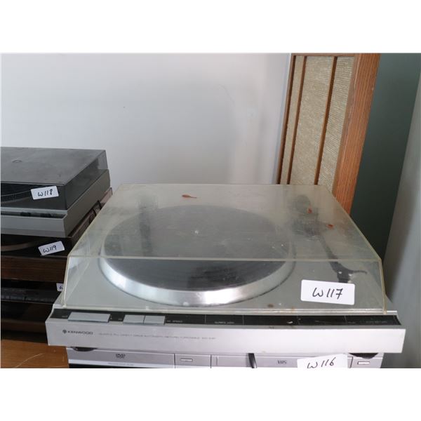 Kenwood KD-48F Quartz Direct Drive Automatic Return Turntable