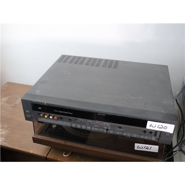VHS Video Cassette Recorder - 'Twin Digital/Swift Servo', 'Robotic Sensor'