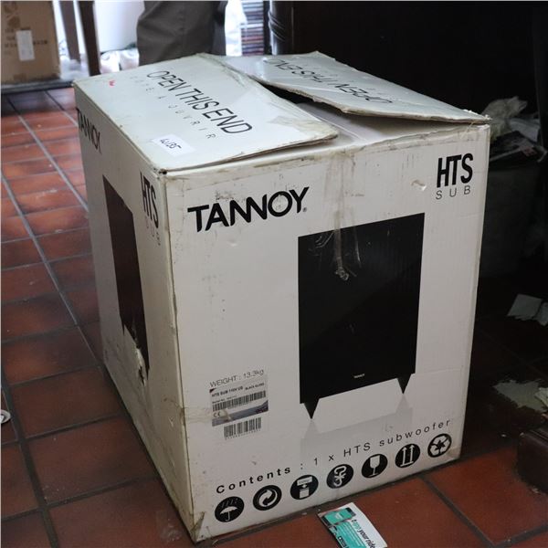 Tannoy HTS SUB 10/4 Active Subwoofer (Boxed)