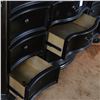 Image 3 : Transitional French Provincial-Style Dresser, Dark Finish