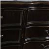 Image 5 : Transitional French Provincial-Style Dresser, Dark Finish