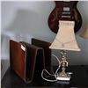 Image 1 : Magazin Stand and  Table Lamp