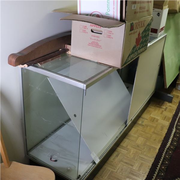 Large Modern Glass Display Case