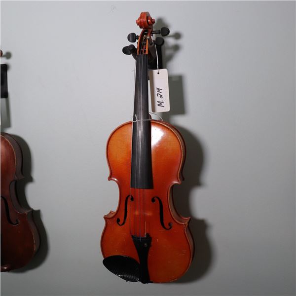 Full-Size West German Workshop Violin with Ebony Fittings, c. 1950–1989
