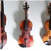 Image 1 : Decoratively Inlaid Folk Violin, Unmarked