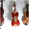 Image 2 : Decoratively Inlaid Folk Violin, Unmarked