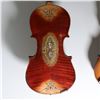 Image 3 : Decoratively Inlaid Folk Violin, Unmarked