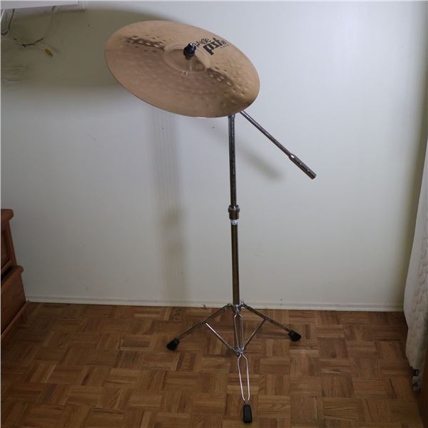 Paiste PST 8 20" Rock Ride Cymbal with Tripod Stand