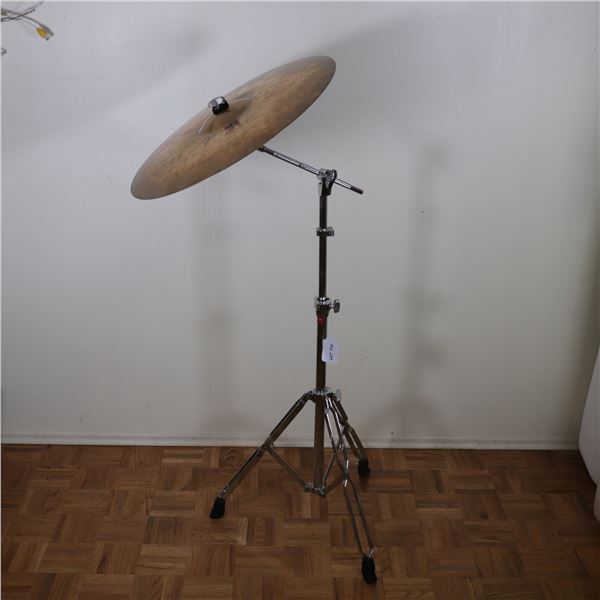Paiste Power Crash 20" Cymbal with Professional Double-Braced Boom Stand