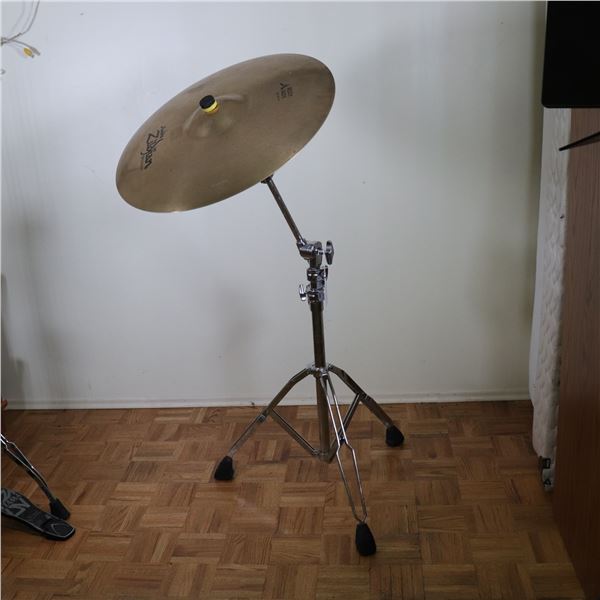 Avedis Zildjian A Series 20" Rock Ride 'Brilliant Finish' Cymbal with Stand