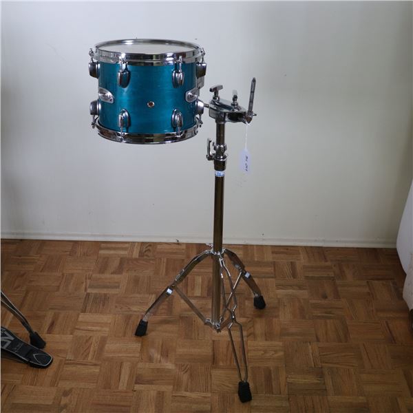 Mounted Drum on a Metal Tripod Stand