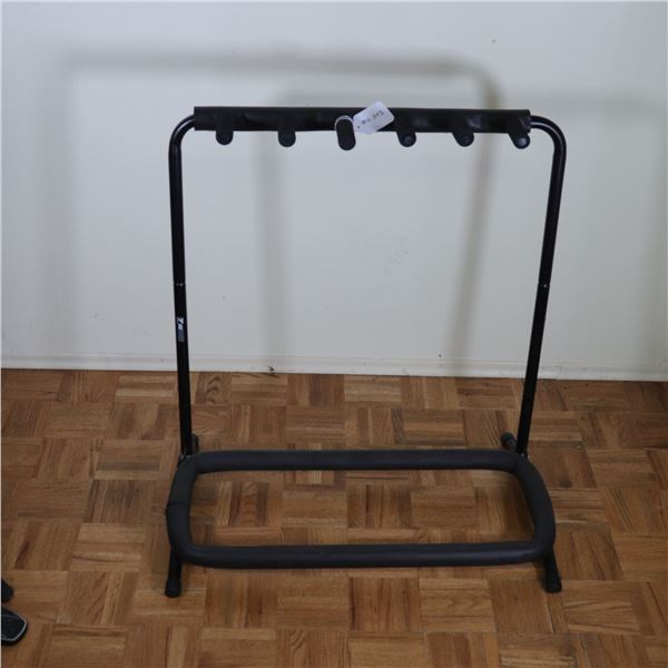 Black Metal Multi-Guitar Stand
