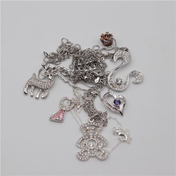 Group of Costume Necklaces and Pendants