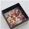 Image 1 : Assorted Estate Gold Charms, Pendants, Bangle, and Earring Group