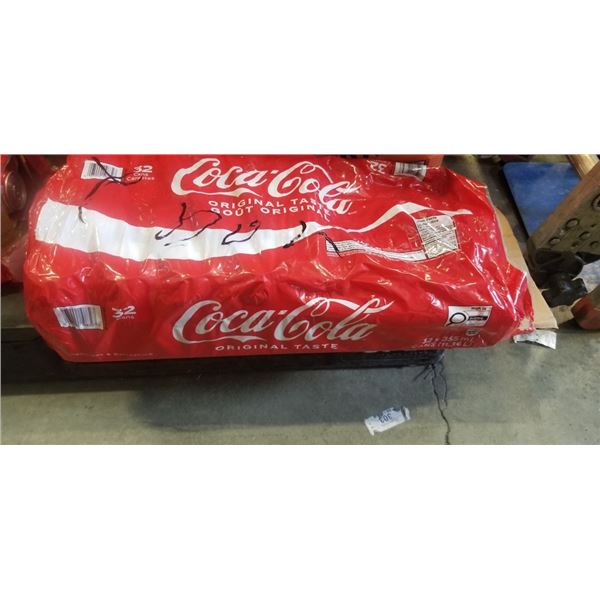 FLAT OF COCA COLA, SOME CANS MAY BE MISSING