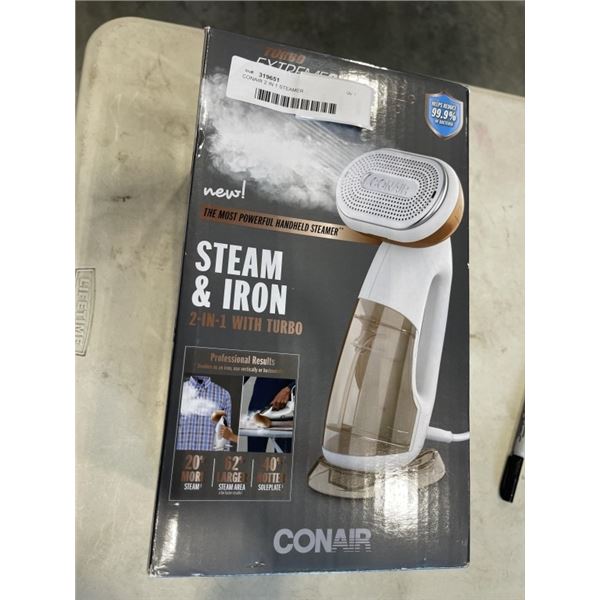 CONAIR 2 IN 1 STEAMER